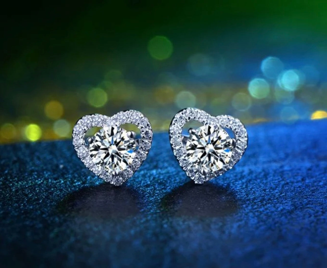 Boucles d'oreilles Coeur